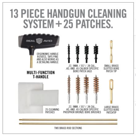 REAL AVID GUN BOSS PRO HANDGUN CLEANING KIT Bartlett Arms Ammo