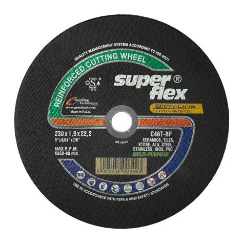 Superflex Cutting Disc Multi Purpose 2X1 9Mm 230Mm Agrinet Agrinet