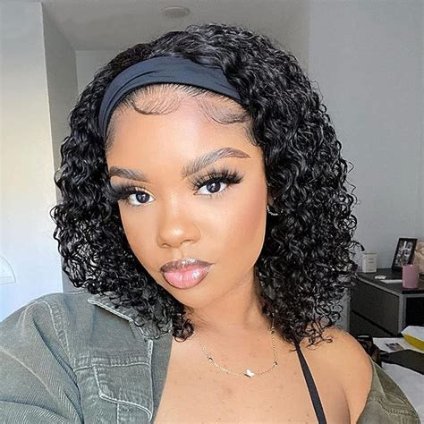 Amazon Bktd Headband Wigs For Black Women Curly Headband Wig