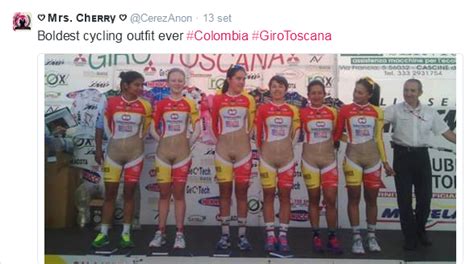 Cicliste Nude Al Giro Di Toscana E Solo Leffetto Ottico Del Sexybody FOTO