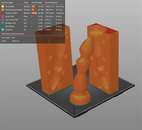 Free STL File The Sexy Hourglass 40mm Medium Sized Dildo And Two Part Mold 30 Degree Bend 3D