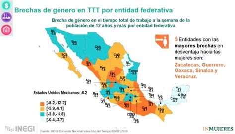 Mujeres Ocupan 666 De Tiempo A Trabajo No Remunerado En México Mientras Los Hombres Sólo 279