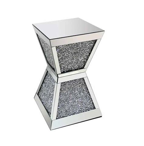 Sarahs Wallpaper And Interiors Crushed Diamond Lamp Table