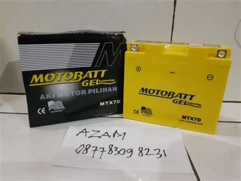 Jual Aki Motobatt MTX7D Untuk Tiger Scorpio Nouvo Di Lapak Alfa Jaya