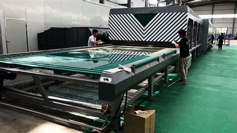 Tempered Glass Machine Electric Radiation Heating Furnace Horizontal Glass Tempering Furnace