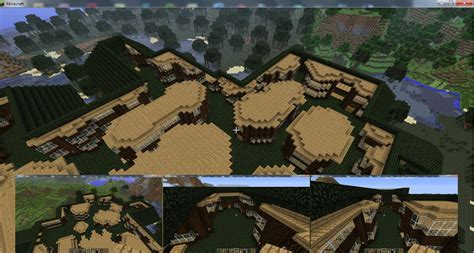 Minecraft Tree Town Part 3 By Mpw3d On Deviantart