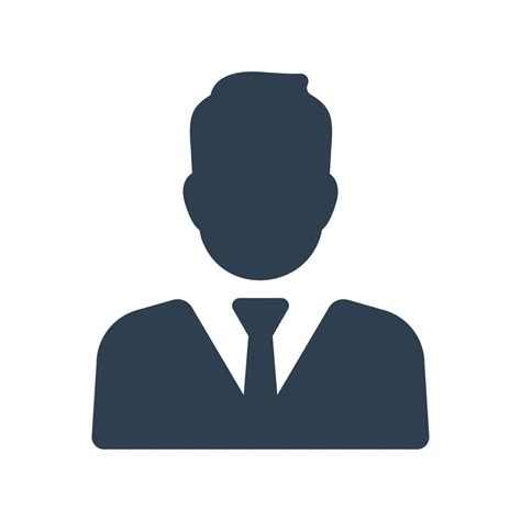 Icono De Persona De Negocios Hombre De Negocios Avatar Usuario Vector Chico 5911689 Vector