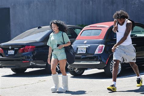 Draya Michele And Jalen Green On A Dinner Date At Le Petit Four In West