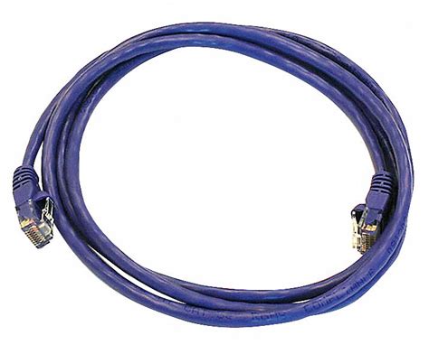 Patch Cord Cat E Booted Purple Ft Grainger