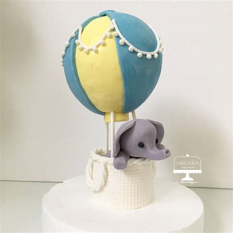 Paper Party Supplies Hot Air Balloon Cake Topper Hot Air Balloon Topper Hot Air Balloon Cake