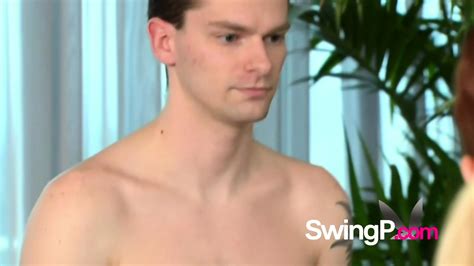 Swinger Experienced Wife Gets Her Tits Enjoyed And Licked By A Newbie Horny Couple In The Red