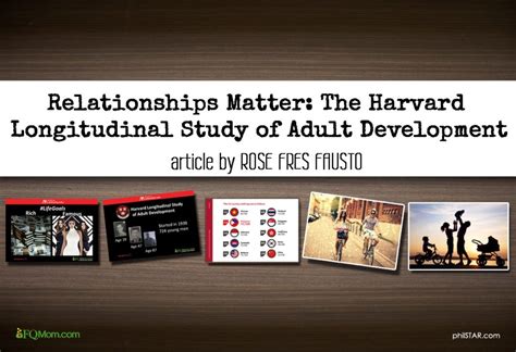 Relationships Matter The Harvard Longitudinal Study Of Adult