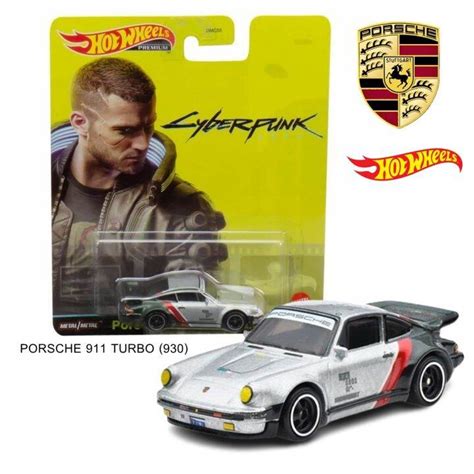 HOT WHEELS PORSCHE 911 TURBO 930 จาก CYBER PUNK 2077 ลขสทธแท100 ลอยาง พรเมยร โมเดลรถ