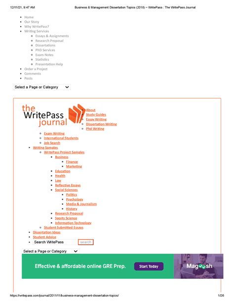 finance dissertation topics docsity