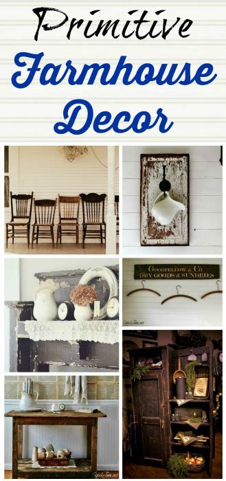 Farmhouse Friday Primitive Decor Knick Of Time