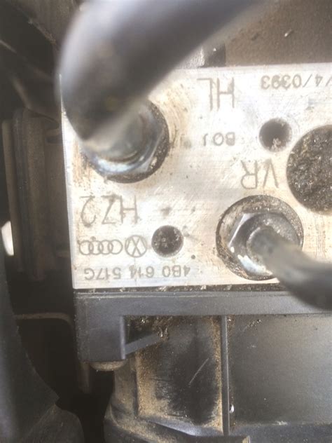 Подскажите по блоку ABS — Audi A6 (C5), 2,4 л, 2001 года | помощь на ...