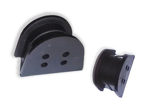 Horseshoe Rubber Grommets Plugs Multiple Hole For Electrical Cable