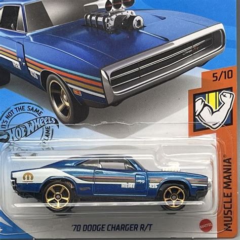Hot Wheels 70 Dodge Charger R T Blue Kaufen Auf Ricardo