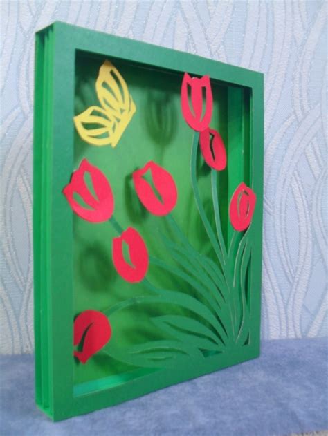 Праздничные открытки из бумаги. (7 фото). Воспитателям детских садов ...