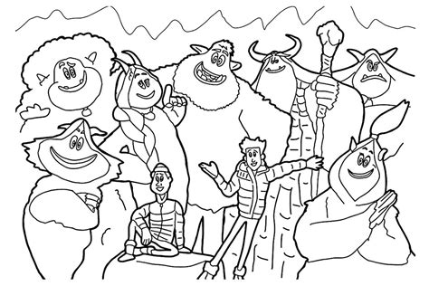 Раскраски Мультфильмов для детей - Бесплатнo Pаспечатать или Cкачать Oнлайн