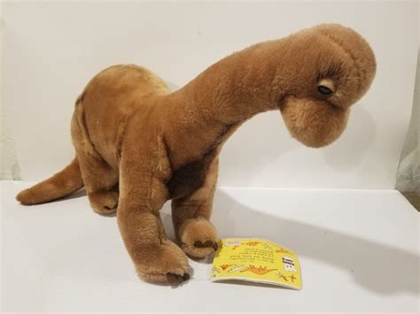 Rare Prehistoric Pets Stuffed Plush Toy Brontosaurus 1980 Etsy