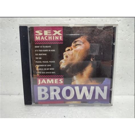 Cd James Brown Sex Machine Importado Shopee Brasil