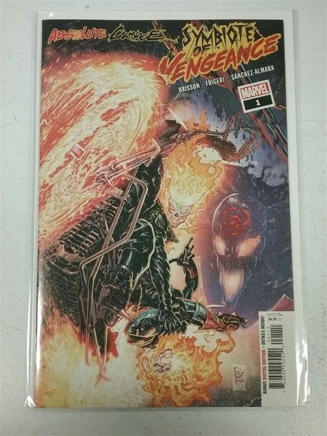 Absolute Carnage Symbiote Of Vengeance 1 Marvel Comic 2019 NW76