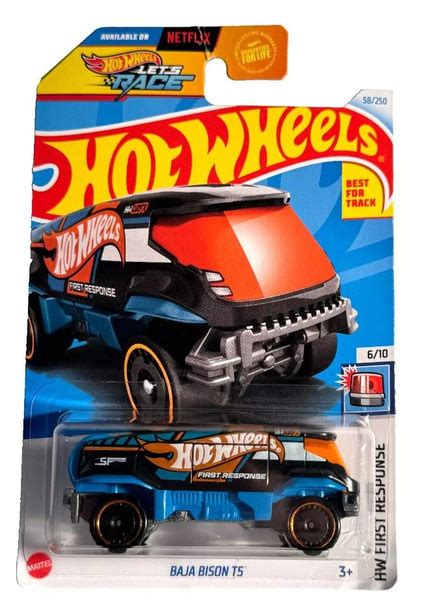 Машинка Hot Wheels игрушка Baja Bison T5 C4982 HTB61 купить с доставкой по выгодным ценам в