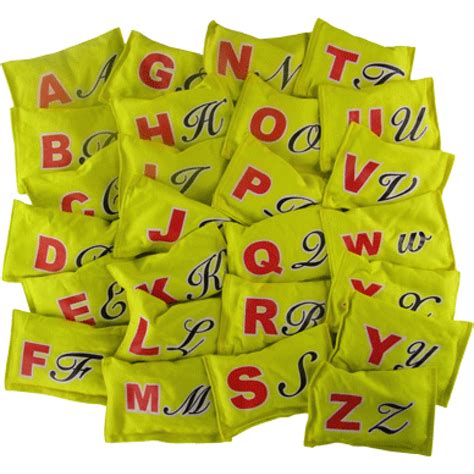 Bean Bags Alphabet Pack Podium4sport Ireland