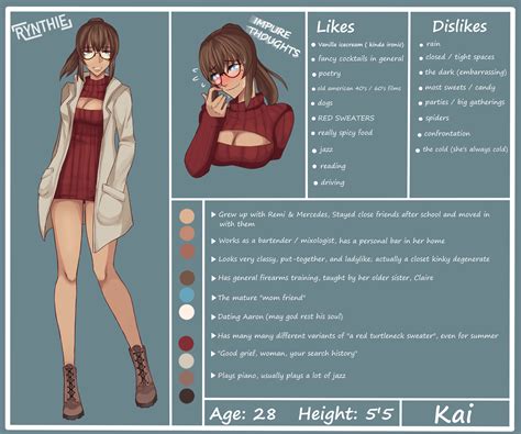 Oc Kai By Rynthie On Newgrounds