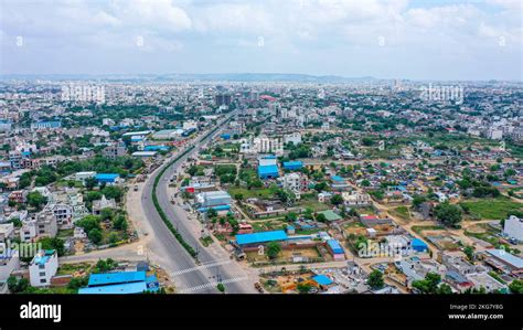 An Aerial Of Bangalore City In India Stock Photo Alamy