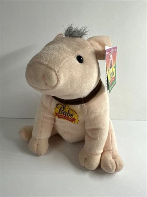 RARE VINTAGE 1998 Babe And Friends My Friend Babe Plush Soft Toy NEW With Tags EUR 14 62