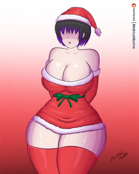 Thicc OC Ayanna Christmas Version By MrStudMuffin Hentai Foundry
