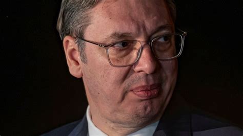 Serbian President Aleksandar Vučić Playing With Fire In Belgrade Der