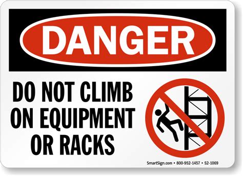 No Climbing Signs | Do Not Climb Signs - MySafetySign.com