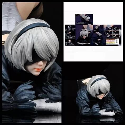 Hot Nier Automata Yorha No Type B Game Girl Action Figure Model Toy Box Ship Picclick Uk