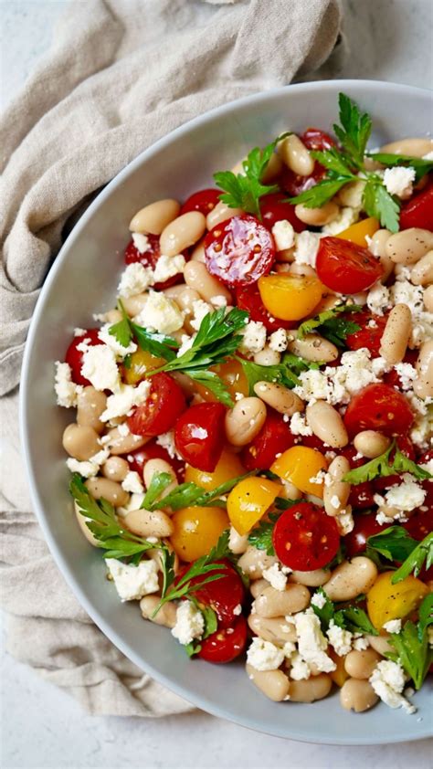 Tomato Bean And Feta Salad Simmer Sauce