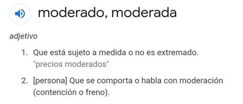 O Que Significa Moderado - significado de moderada - Brainly.lat