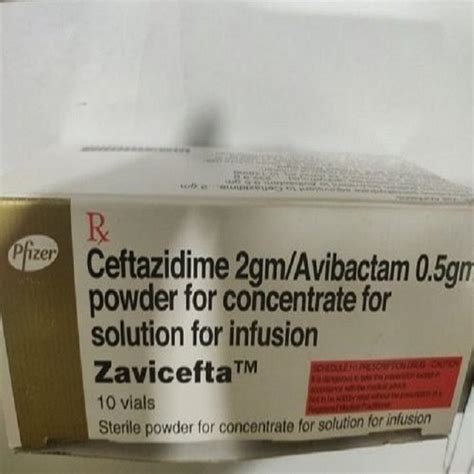 Zavicefta 2 5Gm Injection Vial At Rs 3800 Vial In Pune ID 22967073612