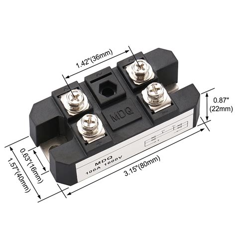 Snapklik Bridge Rectifier MDQ 100A 100A 1600V Full Wave Diode