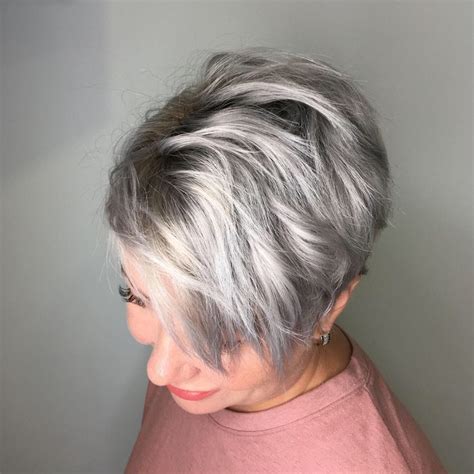 Окрашивание сильвер | Балаяж, Блонд, Омбре