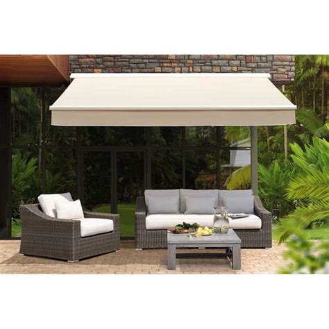 Sunjoy Semi Cassette 16 X 10 Ft Rectractable Awning 110108006BL