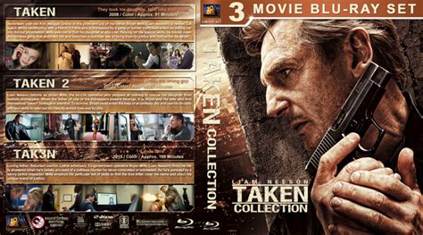 Taken Collection Blu Ray Cover Dvdcovercom