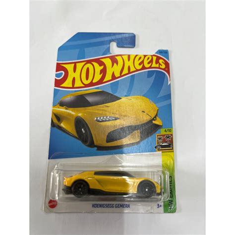 Hot Wheels Koenigsegg Gemera Yellow Shopee Malaysia