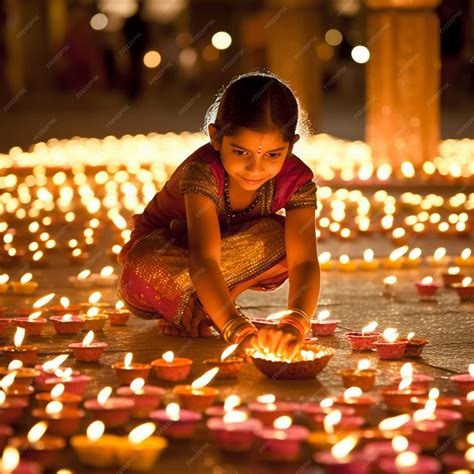 Premium AI Image | The greeting Happy Diwali is a reminder of the