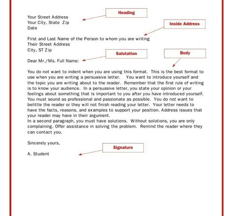 Formal Letter Format For Class 7 Birthday Letter