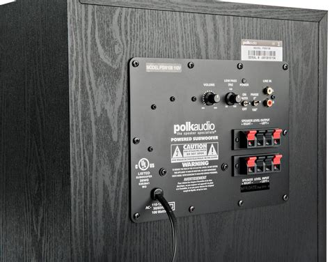 Polk Subwoofer Psw10 Town