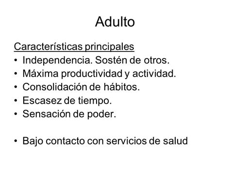 Salud Del Adulto Salud Del Adolescente Salud Del Adulto Ppd Salud Del