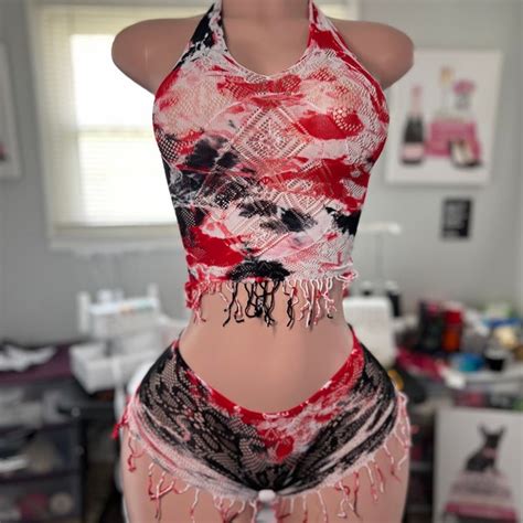 Fishnet Lingerie Etsy