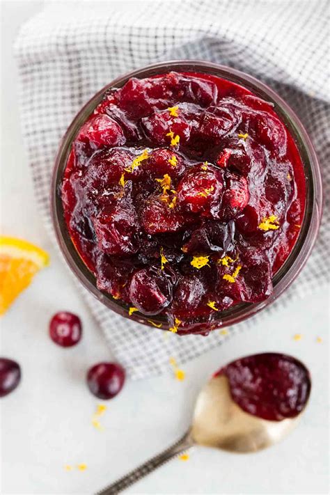 Orange Cranberry Sauce Jessica Gavin